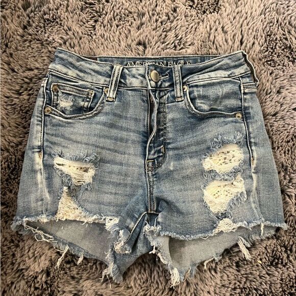 American eagle Lacey high rise shortie - Picture 1 of 4